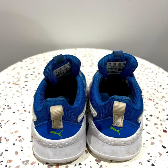 Blue Puma Anzarun Lite Sneakers 6c baby shoes - Picture 4 of 7